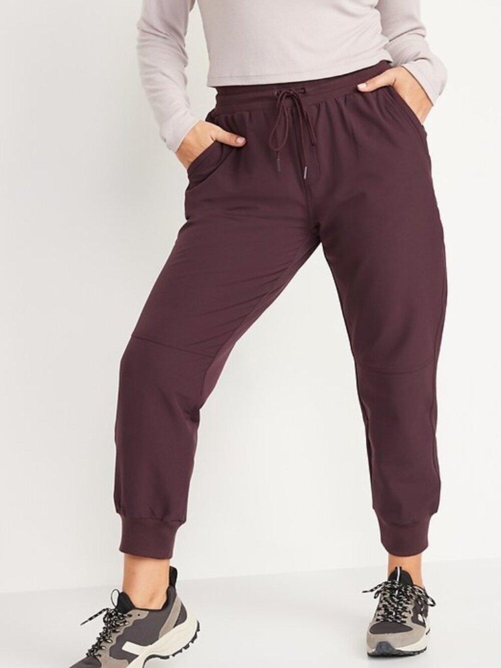High-Waisted StretchTech Water-Repellent Jogger Pants | Old Navy